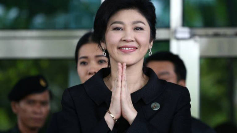 Former Thai PM Yingluck seeks 'fan support' amid asset freeze