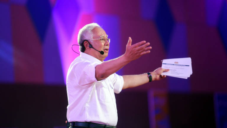 Pakatan Harapan manifesto promises to incur more debt for country: Najib