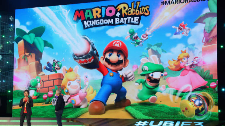 (Video) Raving Rabbids, Mario join forces in new Switch game