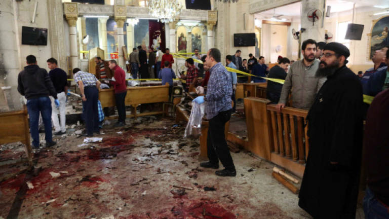 Palm Sunday church bombings claimed by IS kill at least 44 in Egypt (Updated)