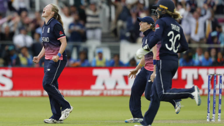 England beat India by nine runs to win Women's World Cup