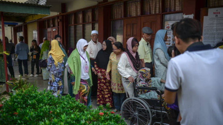 Polling closes at 5pm in Sg Besar and Kuala Kangsar by-elections