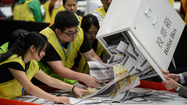 Hong Kong anti-graft body arrests 72 over vote-rigging