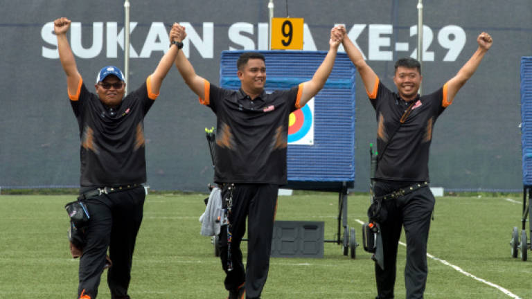 Team compound archery delivers two gold for Malaysia