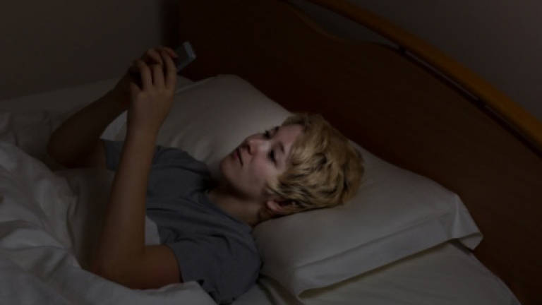 Texting at night is bad for teens' sleep and studies