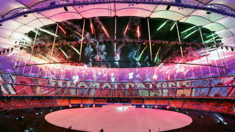 KL SEA Games opens in a blaze of colour, light and fireworks