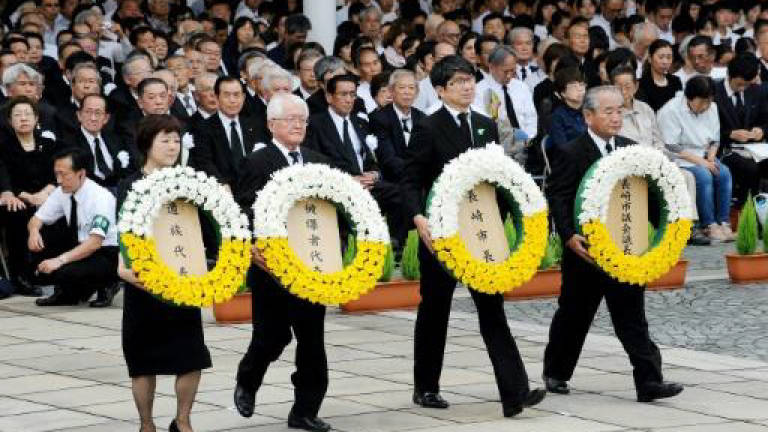 Nagasaki mayor pleads for end to nuclear threat on bomb anniversary