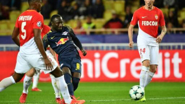 RB Leipzig destroy Monaco to aid last 16 hopes