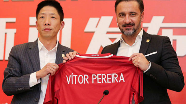 New Shanghai SIPG boss Pereira vows to go one better than Villas-Boas