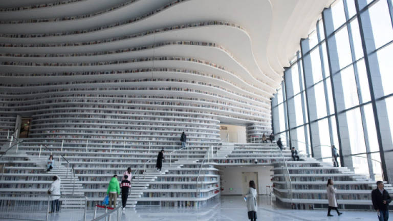 China's futuristic library: More fiction than books