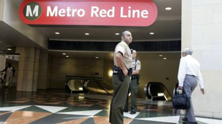 Security boosted on LA transit stations following threat