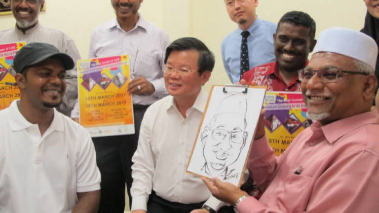 Factory worker turned cartoonist attempts to set record