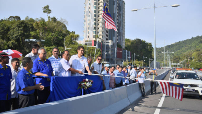 Upgraded federal road in Teluk Kumbar finally open to traffic