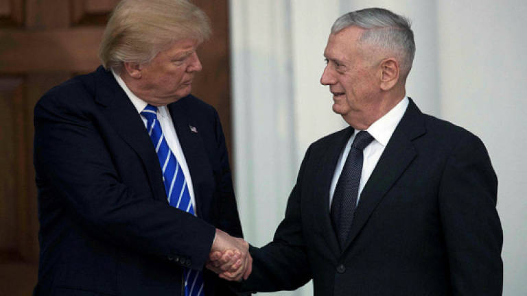 Trump taps retired general Mattis as new Pentagon chief