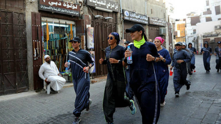 Rebellious fashion: Saudi women embrace sports abayas