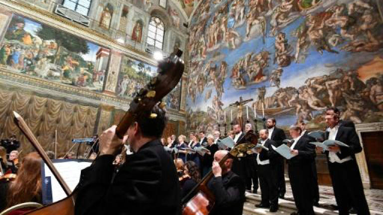 Vatican's Sistine Chapel hosts first live online concert