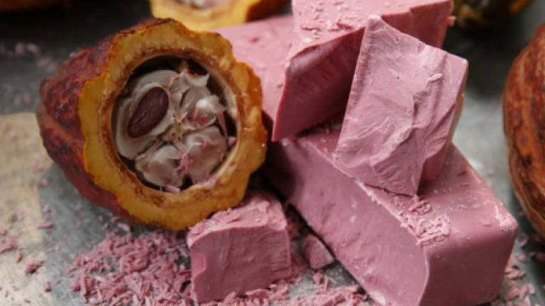 Swiss chocolate maker creates naturally pink, fruity 'ruby'