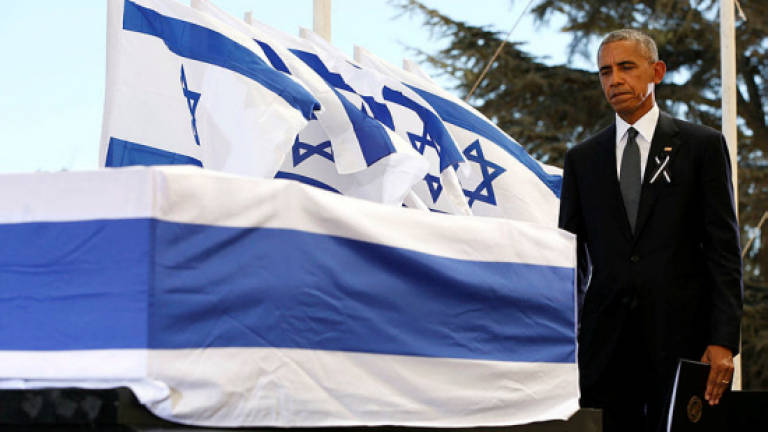 World leaders bid farewell to 20th-century 'giant' Peres