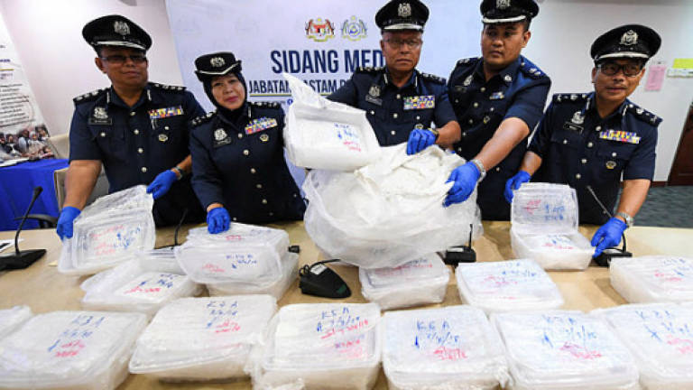 Customs Dept seizes RM2.3m worth of meth