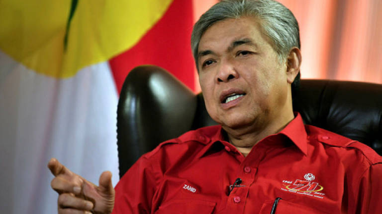 Wrest Selangor, then think about MB's post: DPM Zahid