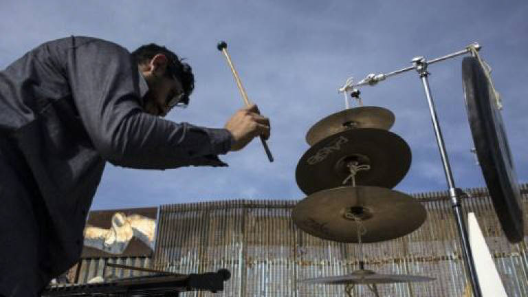 Environmental percussion piece to mark New York festival