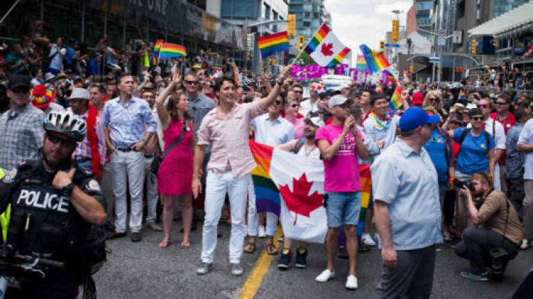 Canada's top general in Gay Pride first