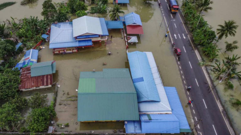 Number of flood victims in Penang declined to 3,213 this morning
