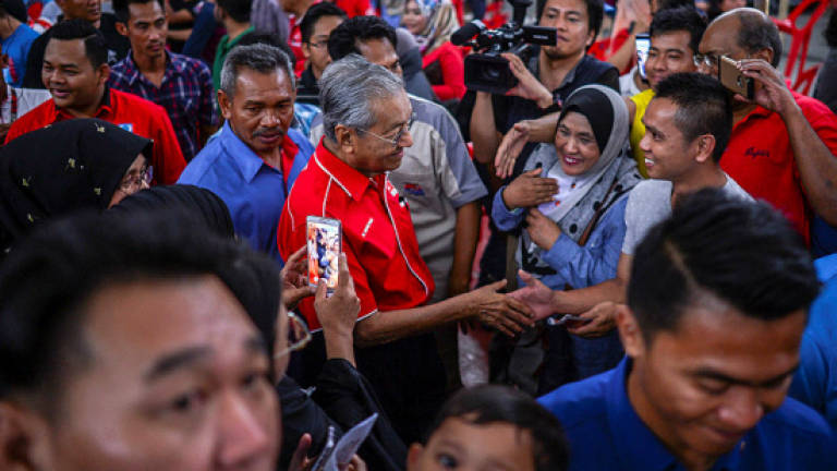Tun M to Zahid: I don't need sympathy votes, I have the rakyat