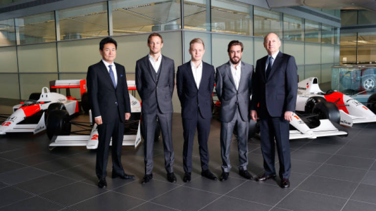 McLaren relaunch with Button and Alonso
