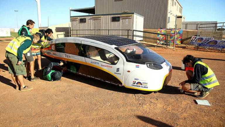 Futuristic solar-powered Dutch family car hailed 'the future'