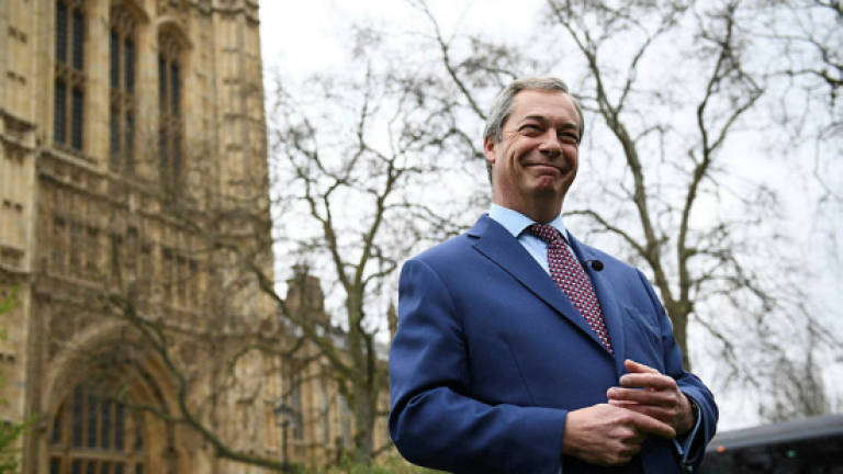 Nigel Farage won't stand in Britain's snap election