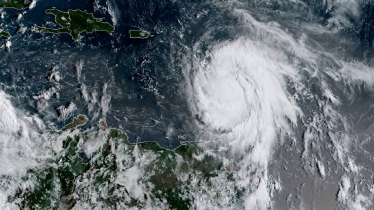 Maria strengthens into a 'major' Category 3 hurricane