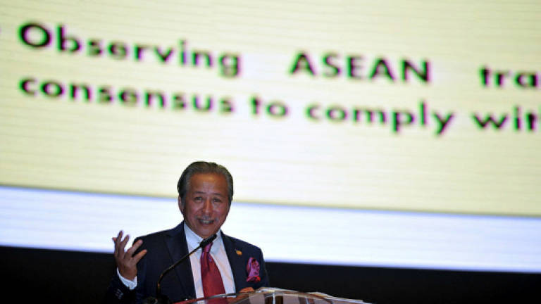 Anifah: South China Sea issues should be addressed through peaceful means