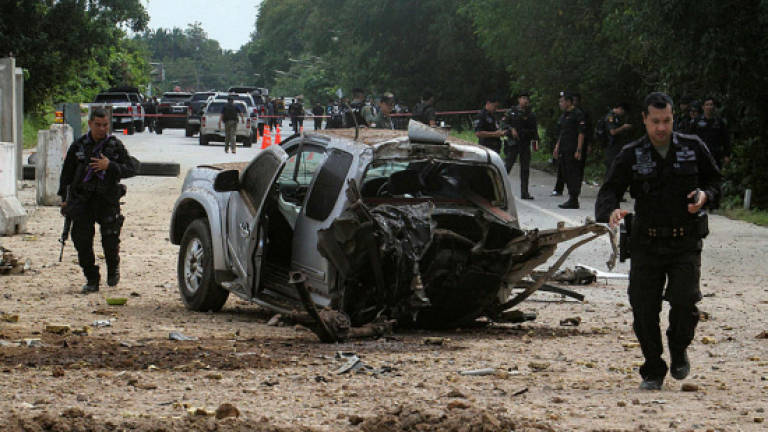 Four Thai soldiers killed as homemade bomb goes off