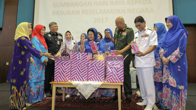 Rosmah: Peace will not be achieved without sacrifices by security forces