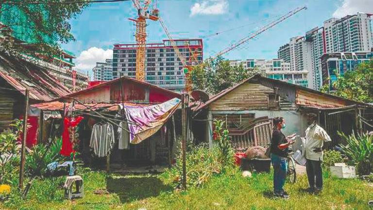 Many poor families also have to live in dilapidated dwellings. – Adib Rahwi Yahya/theSun