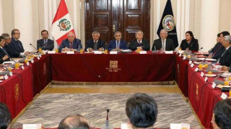 Peru's Supreme Court president resigns over corruption scandal