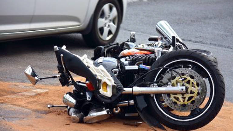 Man dies in motorcycle accident