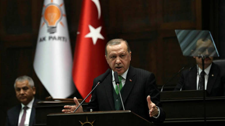 Erdogan vows to uproot 'terror nests' in Kurd-controlled Syria
