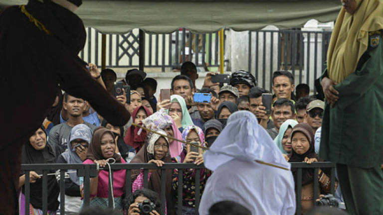 Indonesian Christians whipped over syariah-banned child's play