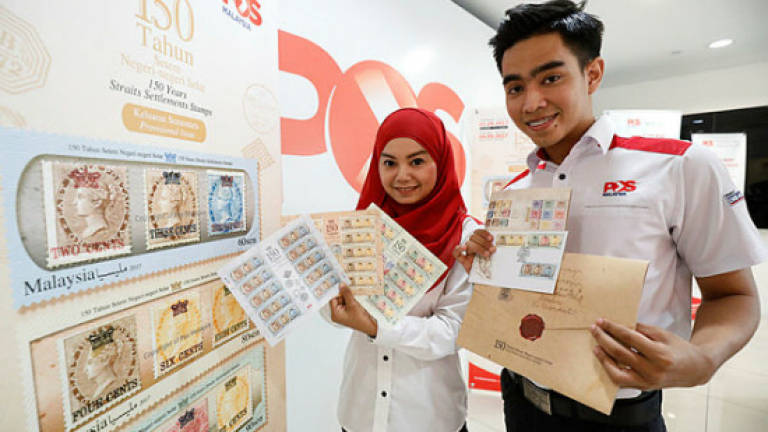 Pos Malaysia introduces 150 Years Straits Settlements Stamps