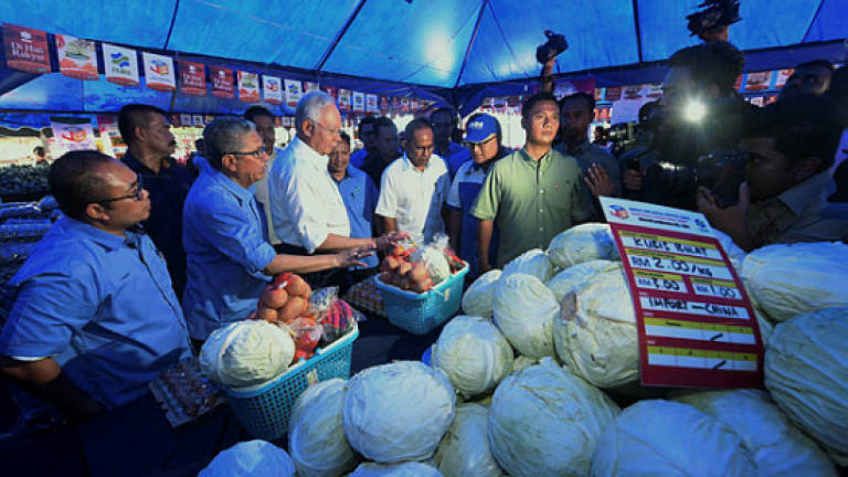 Najib launches JBD programme, Pasar Tani app
