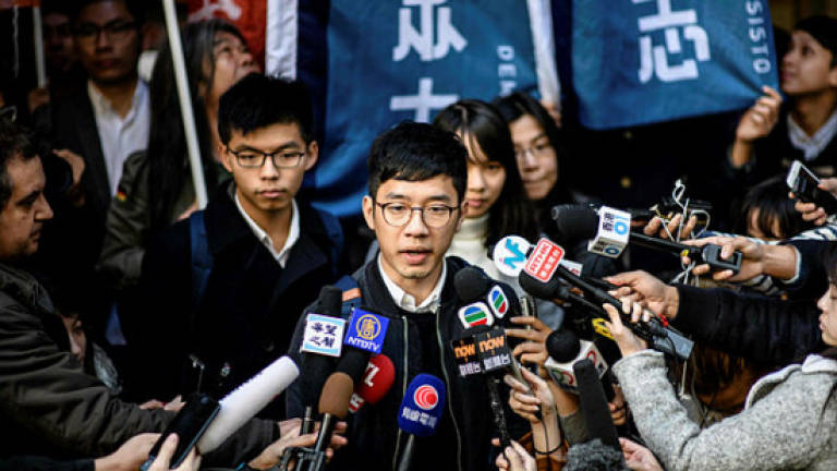 Hong Kong democracy activists appeal jail terms
