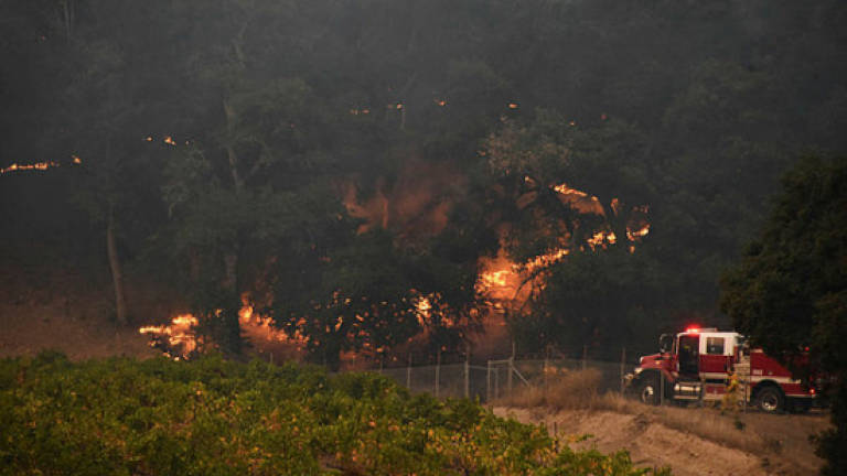 Firefighters ramp up battle against deadly California blazes