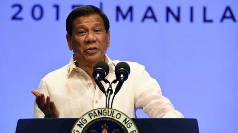 Philippines' Duterte urges other nations to quit ICC