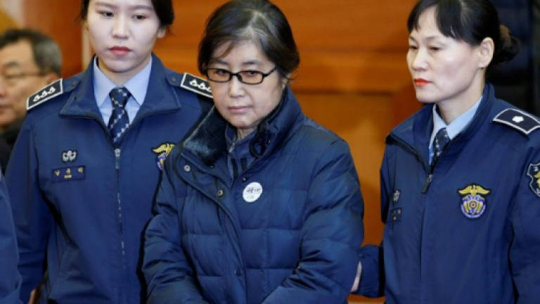 Secret confidante of S.Korea's Park jailed for 20 years over scandal