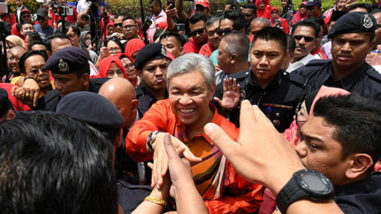 Zahid Hamidi faces 45 charges of CBT, bribery, money-laundering