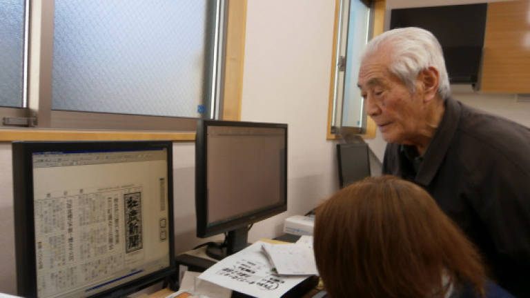 Reporter, editor, publisher: Japan's 89-year-old newshound