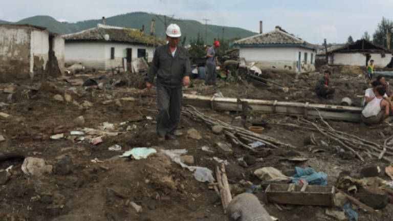 N. Korea says floods 'worst disaster' since WWII