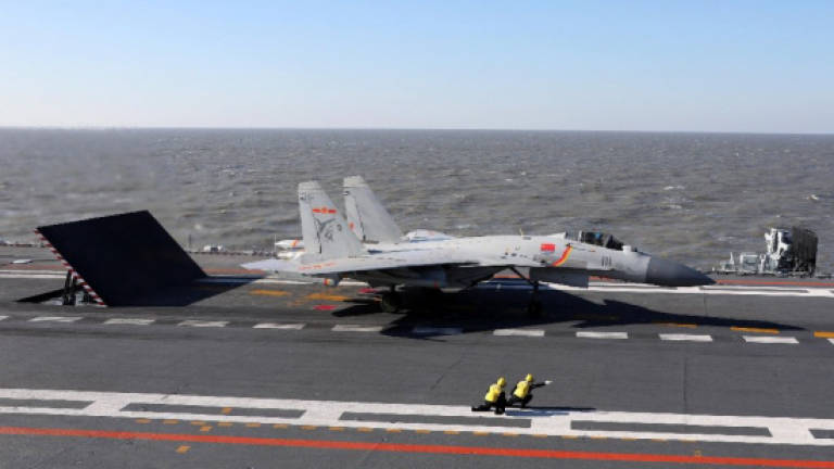 China aircraft carrier group conducts first live-fire drills